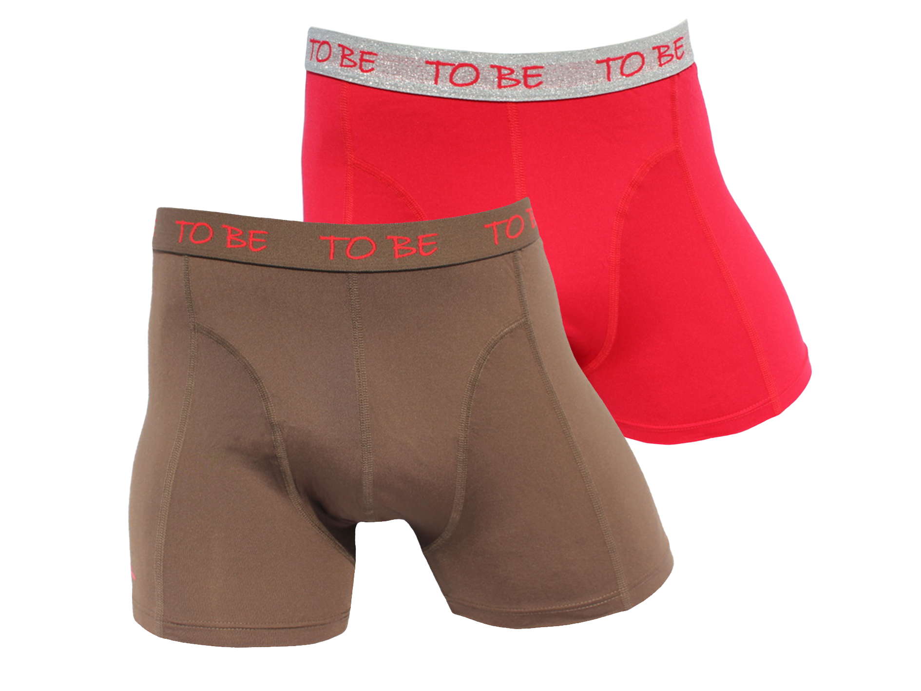 2 - pk.  Red & deep brown