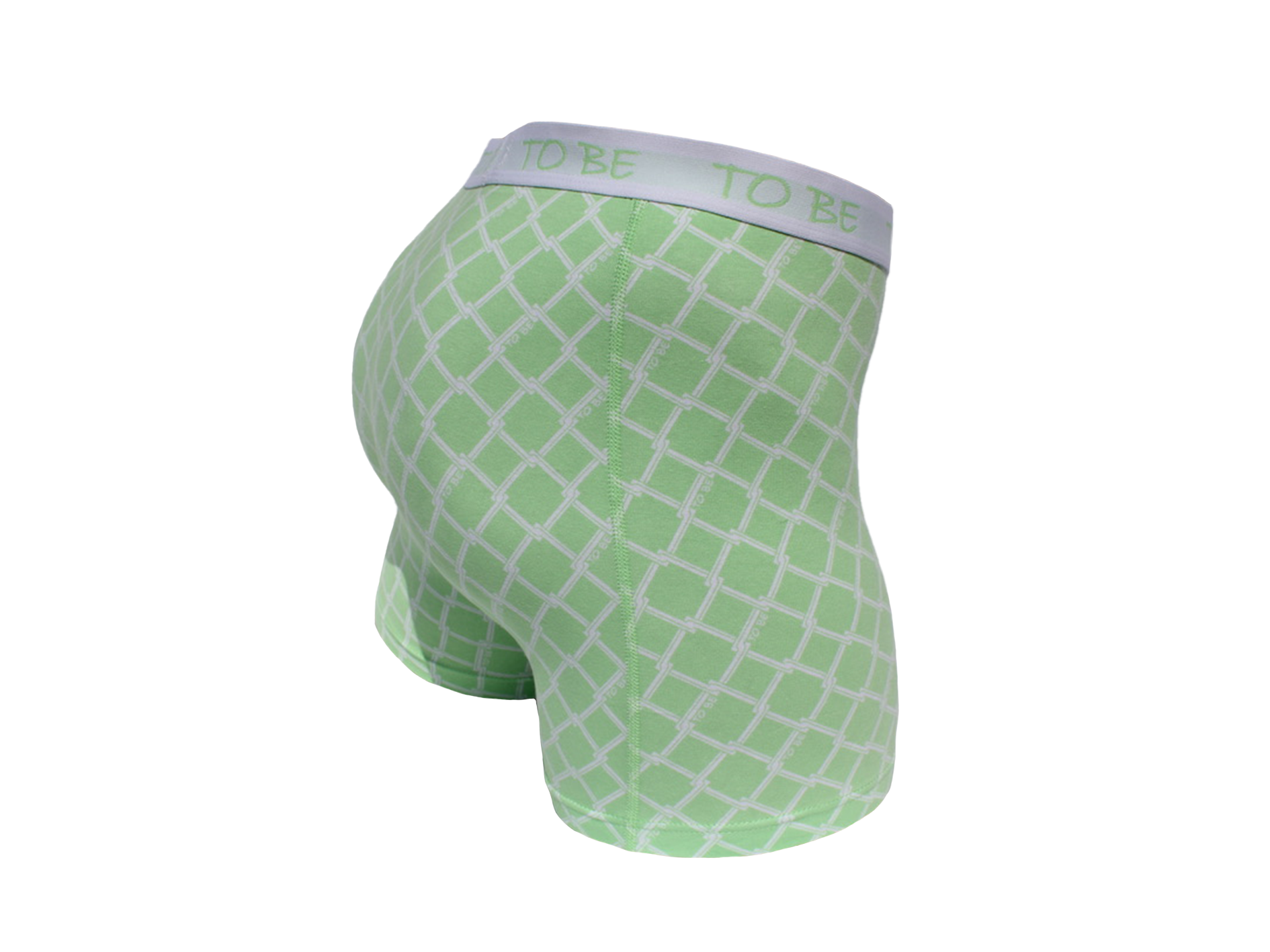 2 - pk. Green  prints & white.