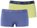 2 - pk. Lemon & dark blue.
